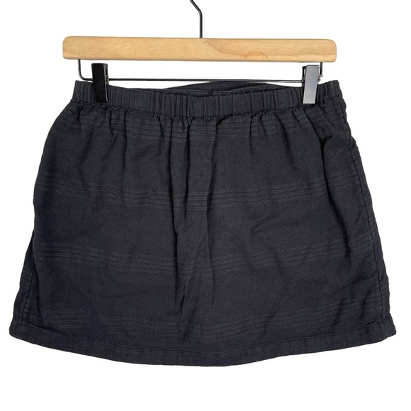 Free People Aint Nothin Like It Skort Set Small Black Crop Top Wrap Skirt - Picture 9 of 11